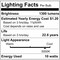 Satco 10/22/34w PS25 LED 3 Way Lamp E39d Mogul Base 5000K White Finish 120v